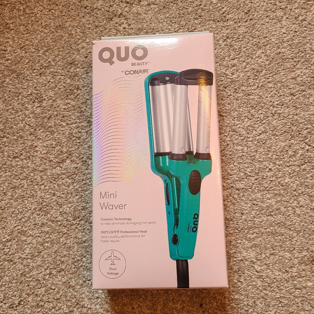 Conair Quo Mini Waver Hair Crimper Travel
